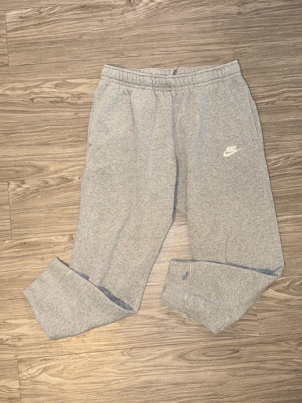 Nike NSW Sportswear Club Fleece Joggers Pants Mens Size M Gray BV2671-063